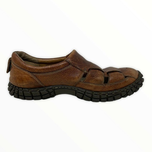 Børn Brown Leather Sandal Size 11.5 main image 2